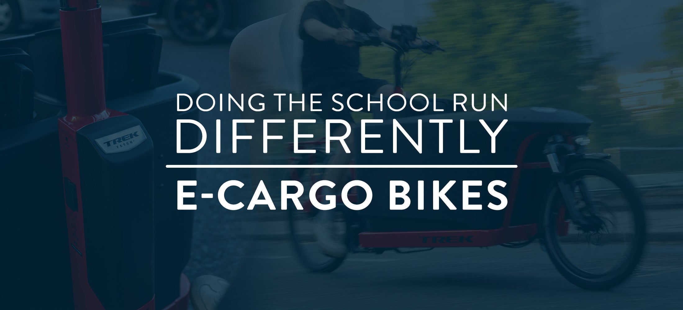 Doing The School Run Differently: E-Cargo Bikes
